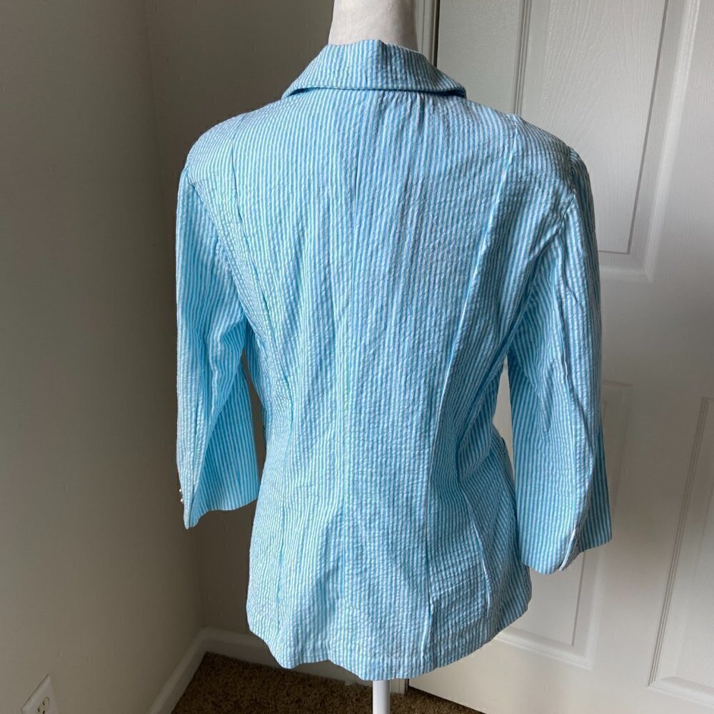 NWT Cremieux Striped Blazer - Picture 2 of 4